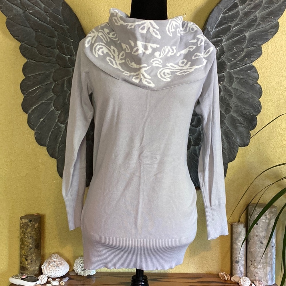 Divine Logic Cowl Neck Sweater